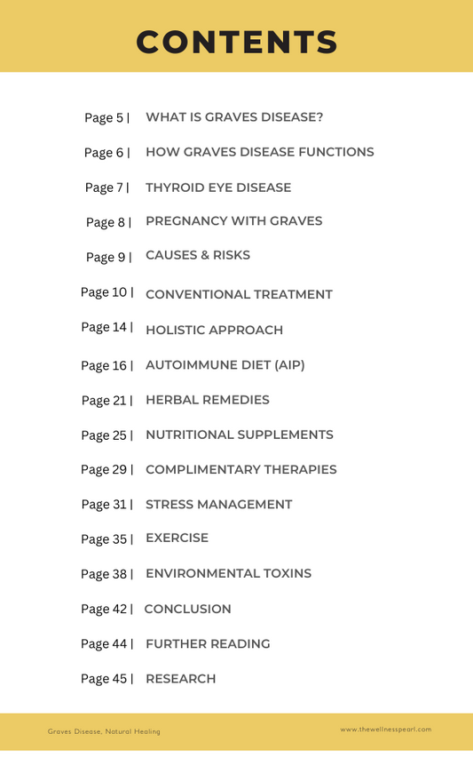 GRAVES DISEASE: NATURAL HEALING TOOLKIT