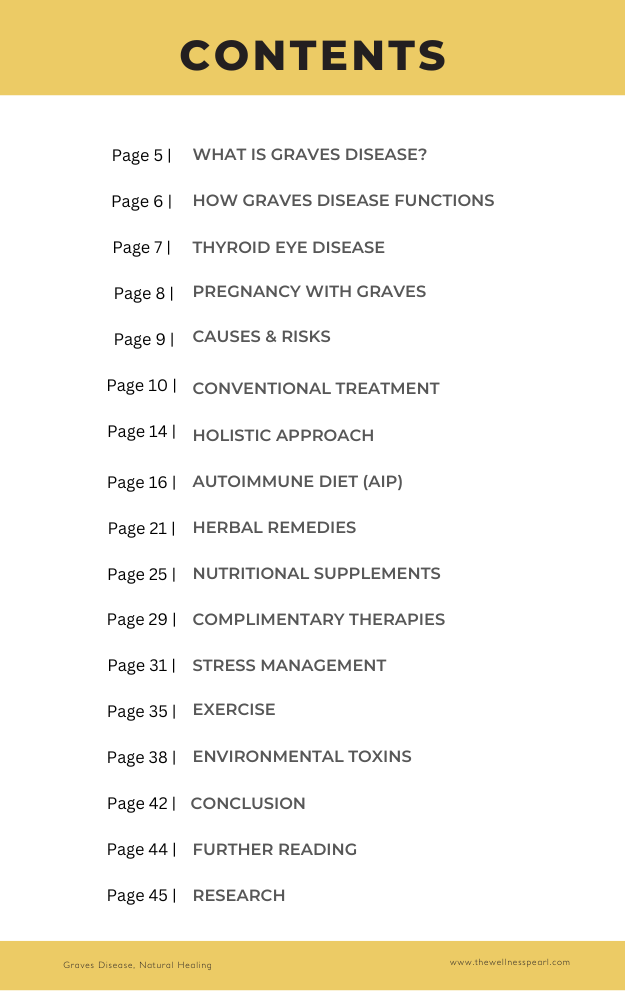 GRAVES DISEASE: NATURAL HEALING TOOLKIT